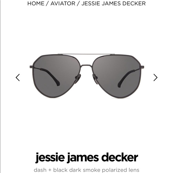 Diff Eyewear Accessories - NWT - Diff Eyewear Black Polarized Aviators (Dash)